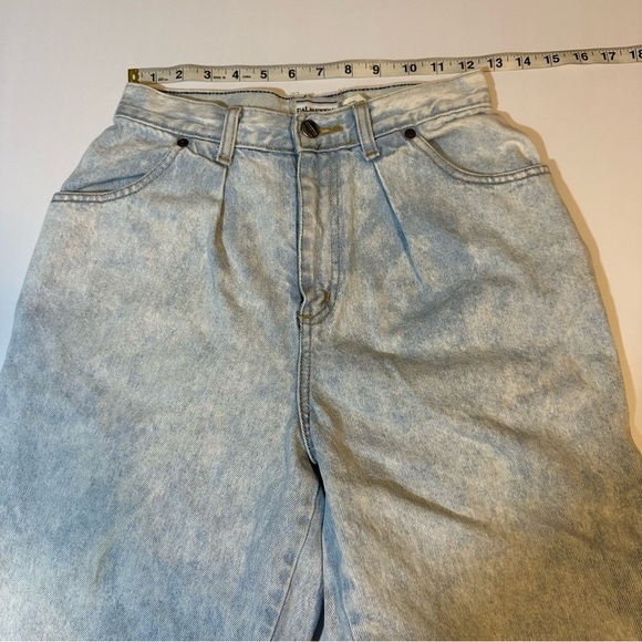 Vintage 80s Palmettos Jeans Light Acid Wash High Rise Tapered - Picture 6 of 11